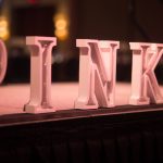 Pink D letters