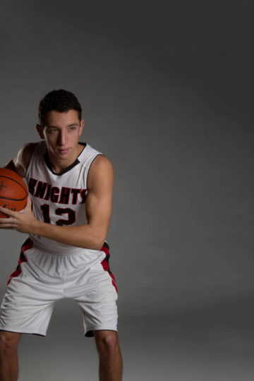 young man basketball player