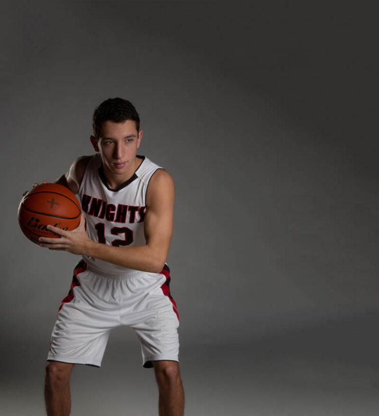 young man basketball player