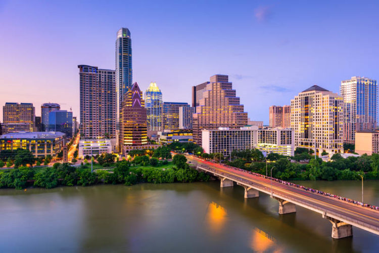 Austin, Texas skyline