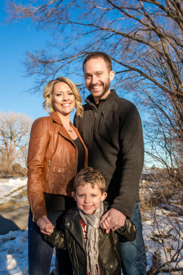 Wife, Husband, and child