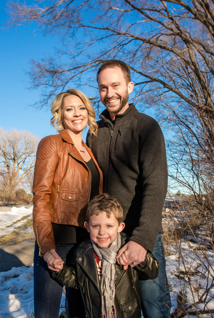 Wife, Husband, and child