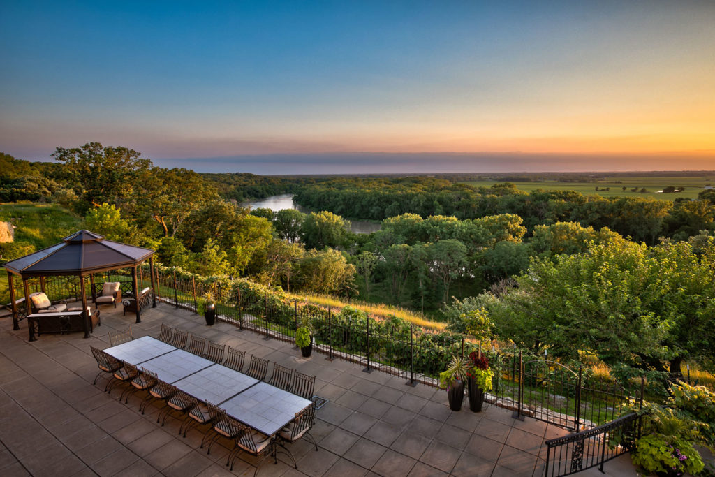 Beautiful view from outdoor patio