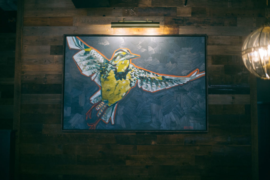 Painting of a bird