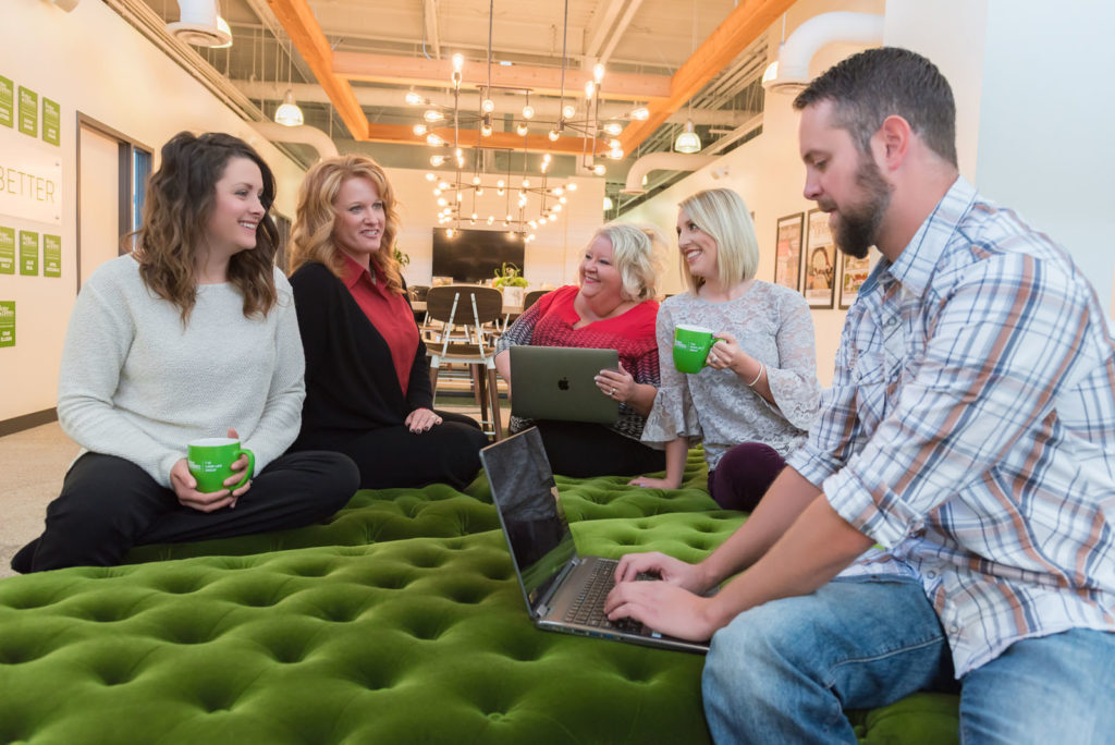 Realtors meeting in office