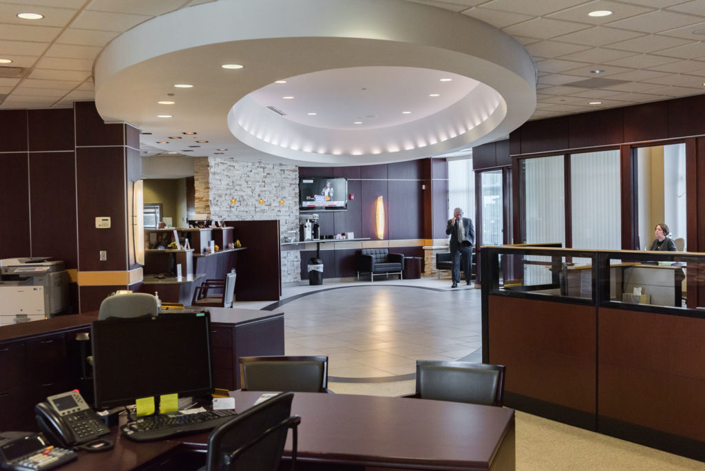 Foundation Bank inside office