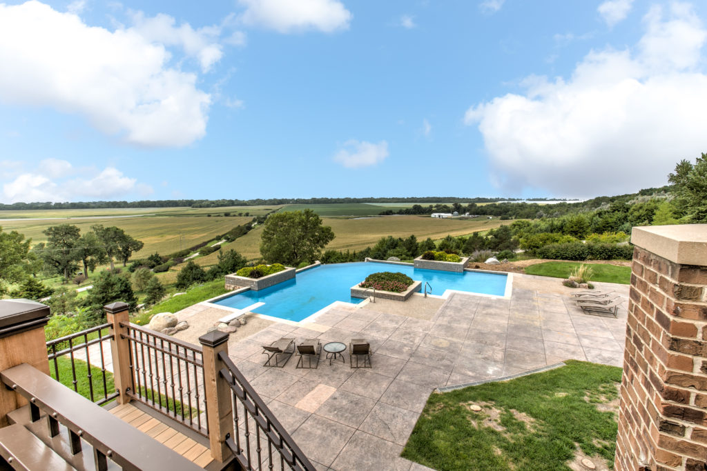 home with outdoor pool