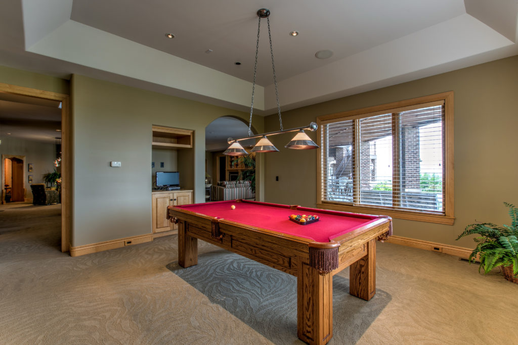 home pool table