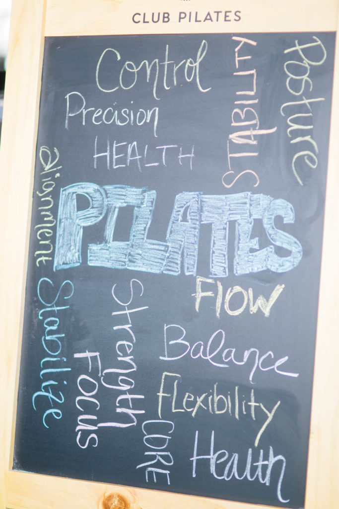 chalkboard with words on it