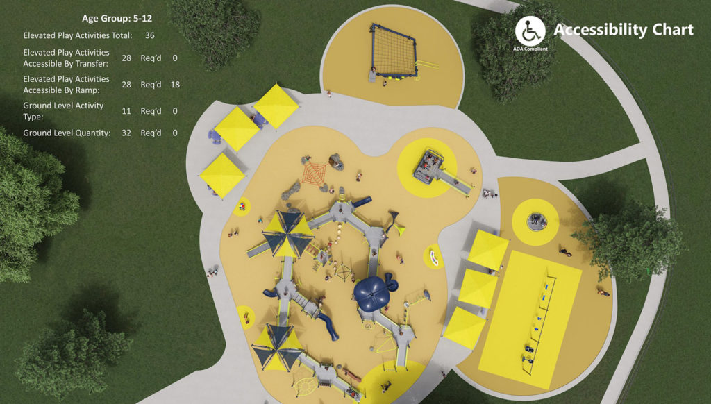 drawing of play ground