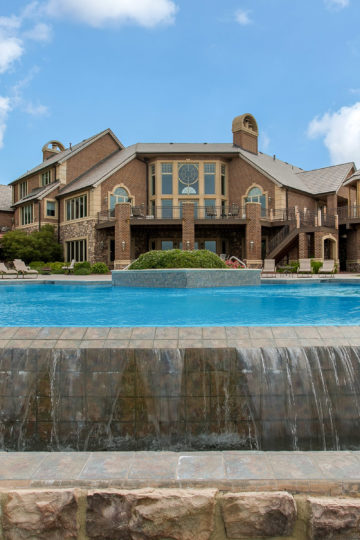 house with outdoor pool
