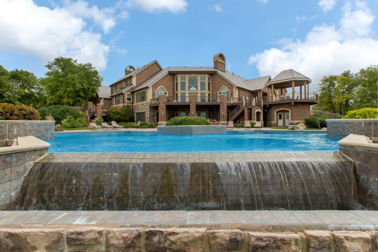 house with outdoor pool