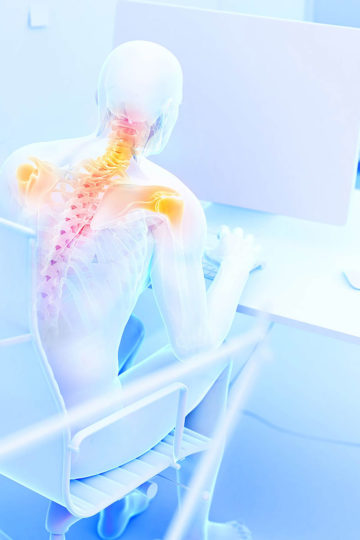 bad posture illustration