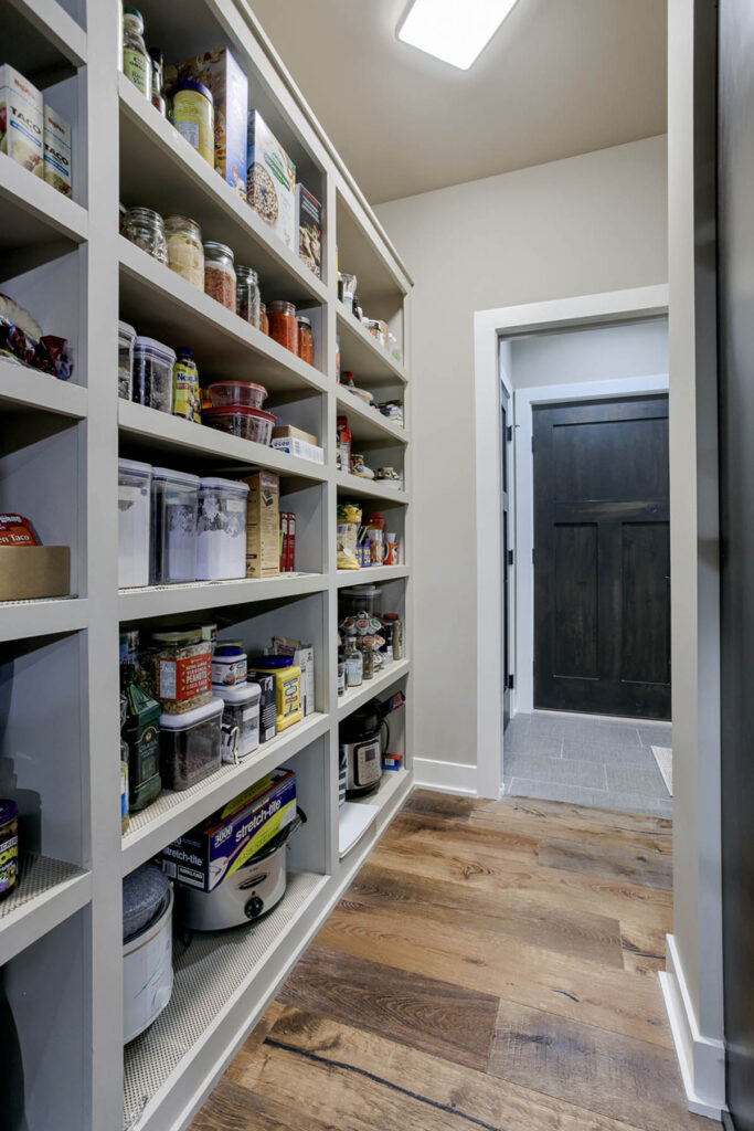 large walk-in pantry