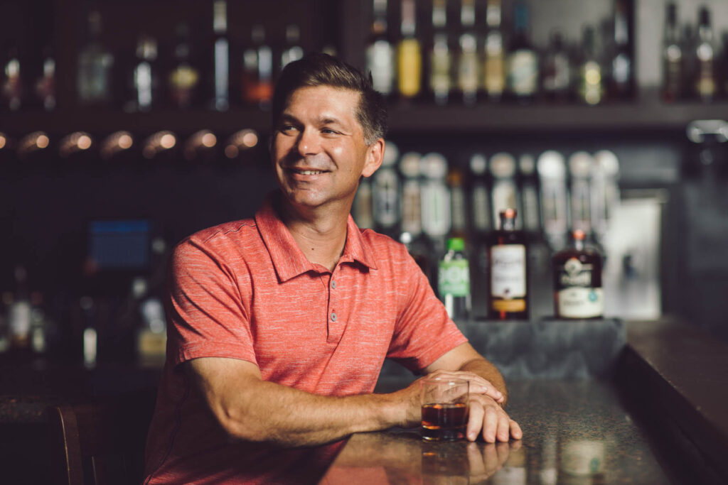 Brickway owner at bar