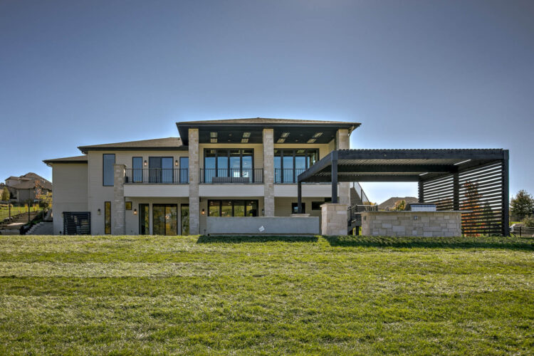view of home and backyard
