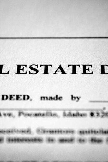 real estate document