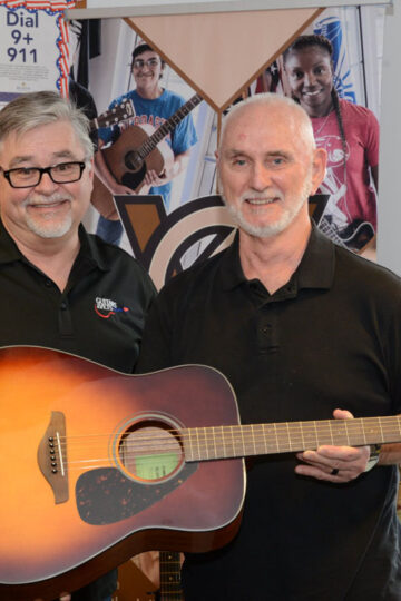 two men and a guitar
