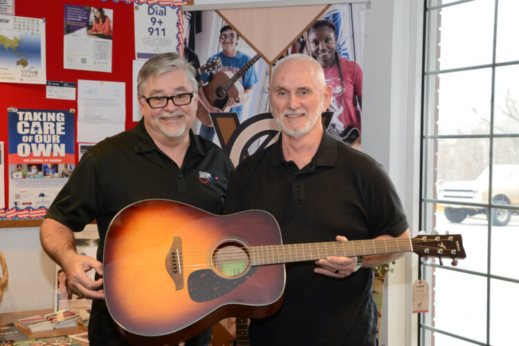 two men and a guitar