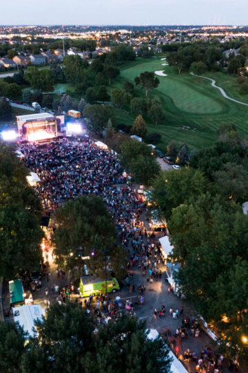 festival at golf course