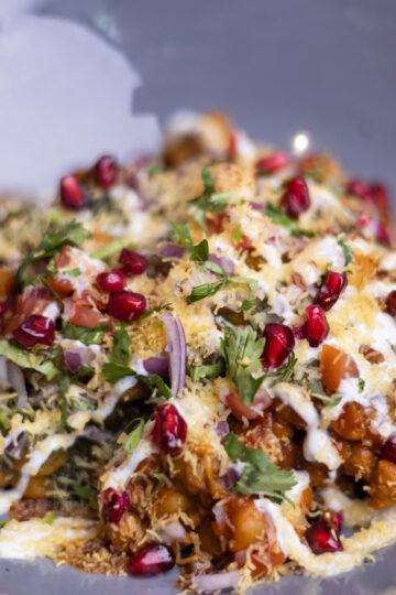 dinner plate with food